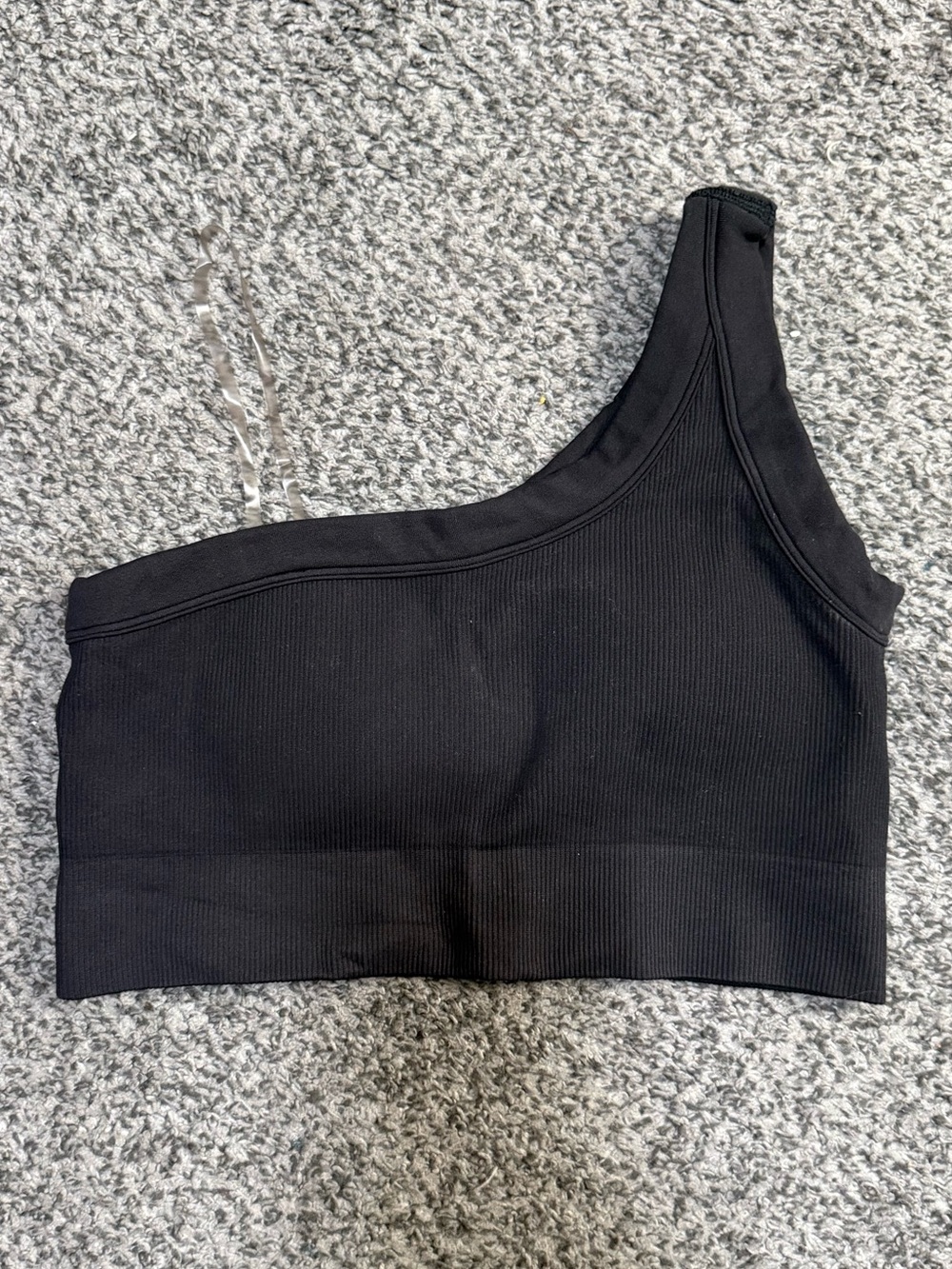 One shoulder crop top